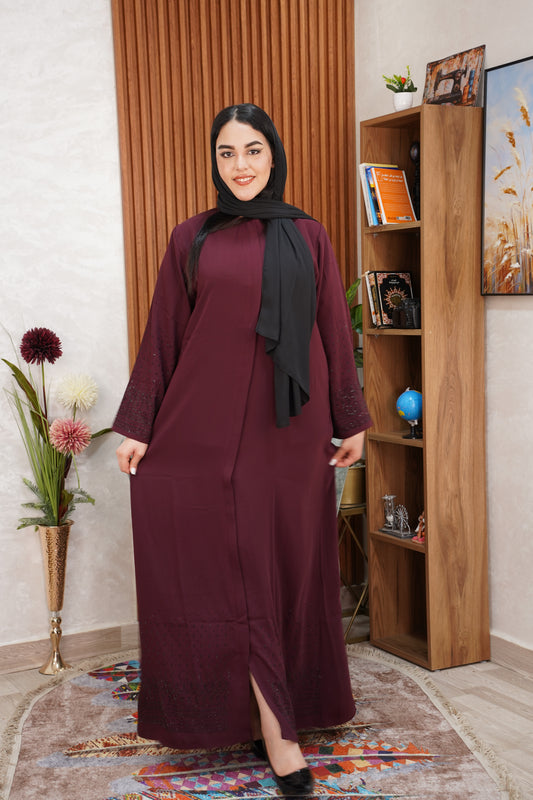 عباية إماراتية ستراس بالفولار