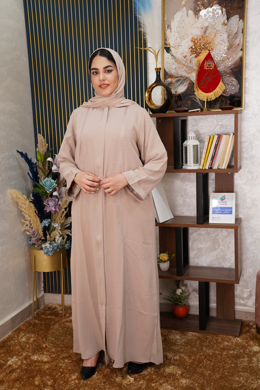 عباية إماراتية طرز بالفولار