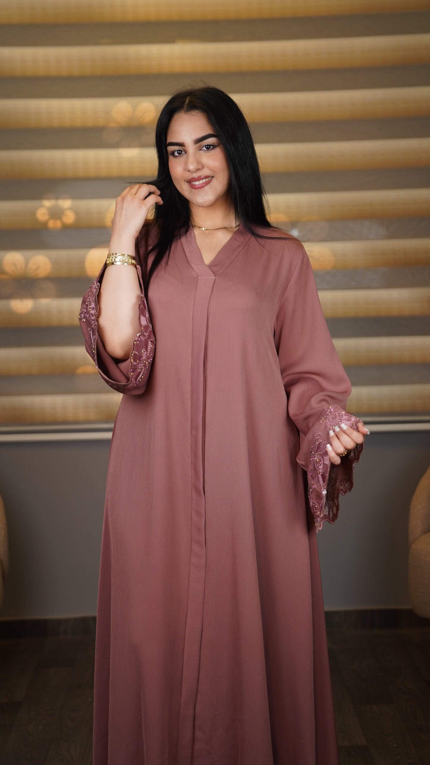 عباية ستراس توب زوم
