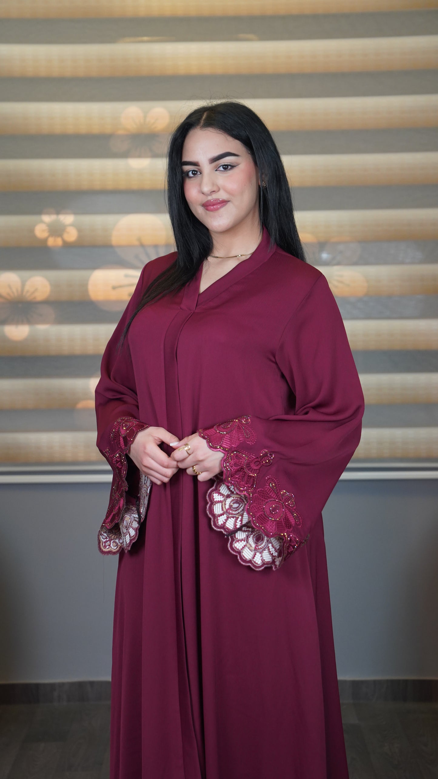 عباية ستراس توب زوم