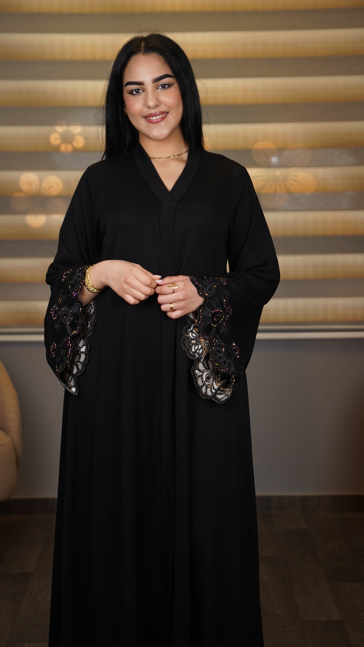عباية ستراس توب زوم