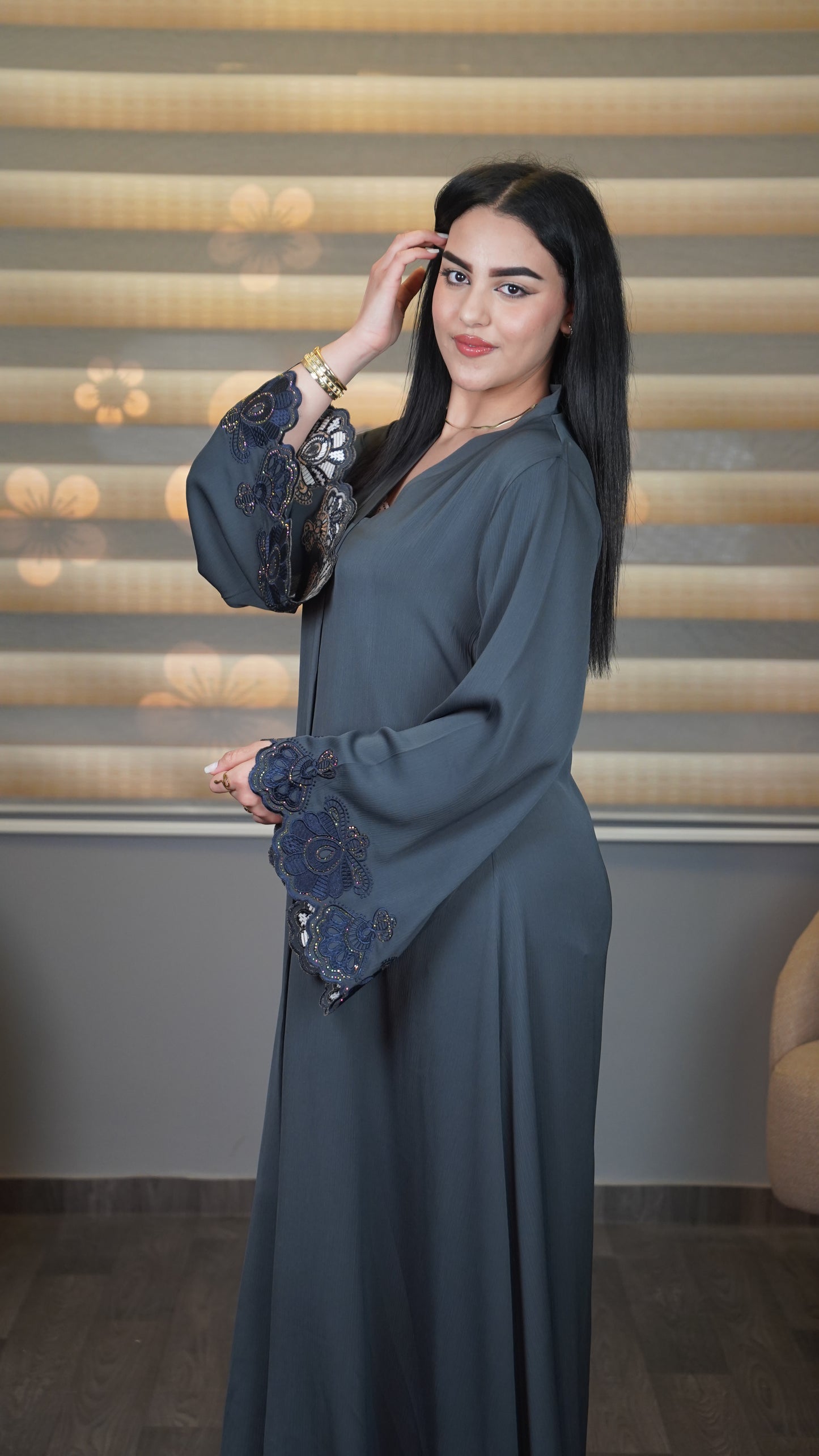 عباية ستراس توب زوم